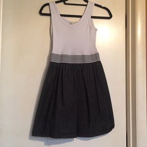 Scoop Neck Denim Tank Dress